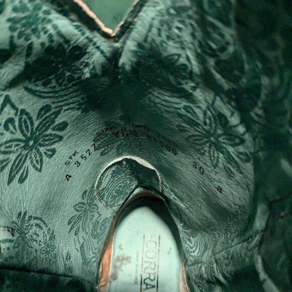 Women's Floral Western Boots - Picture 3 of 4